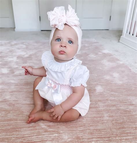 Spanish Bow Overalls - Ella Marina Baby