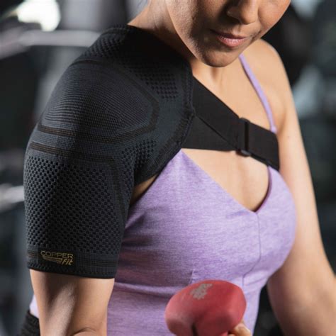 Shoulder Compression Sleeve: Elite Series - Copper Fit