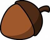 Cartoon Acorn Clip Art