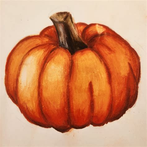 pumpkin art | Основные художественные приемы, Осенние художественные ...