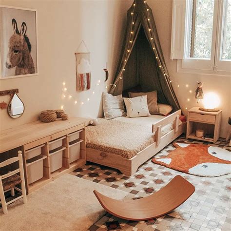 Toddler Boy Room Decor, Toddler Rooms, Baby Room Decor, Montessori Toddler Bedroom, Big Girl ...