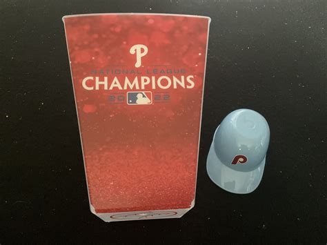 PHILLIES PHANATIC NATIONAL LEAGUE CHAMPIONS POPCORN BUCKET & ICE CREAM ...