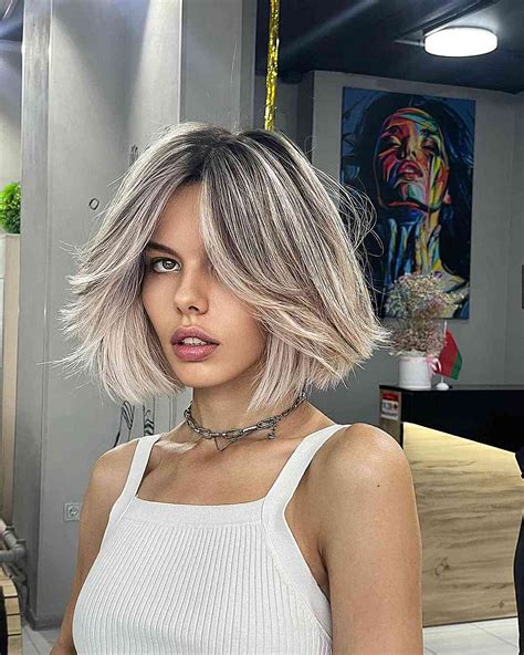 10 Stunning Examples Of Platinum Blonde Balayage Hair