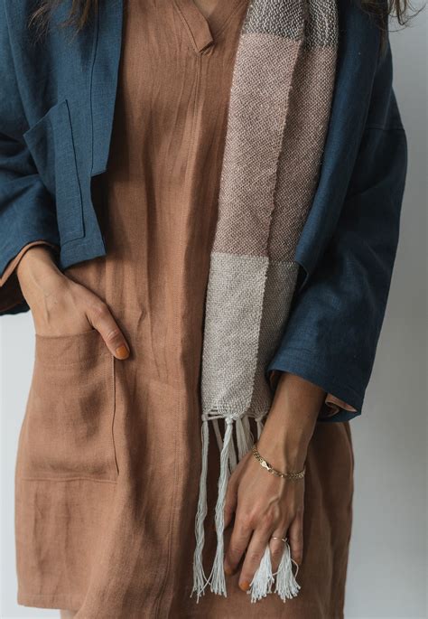 Women's Linen Coats & Linen Jackets | Linen Clothing — Nomi Designs