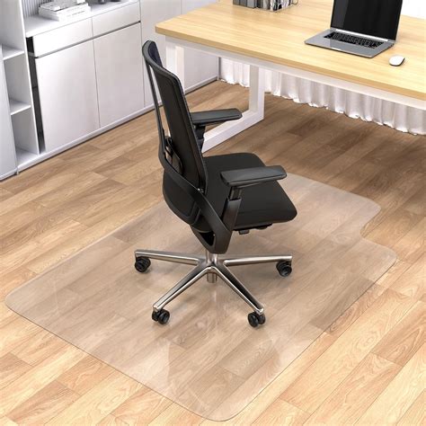 Office Chair Mat for Hardwood Floor, 36"x48" Clear Desk Chair Mat Easy ...
