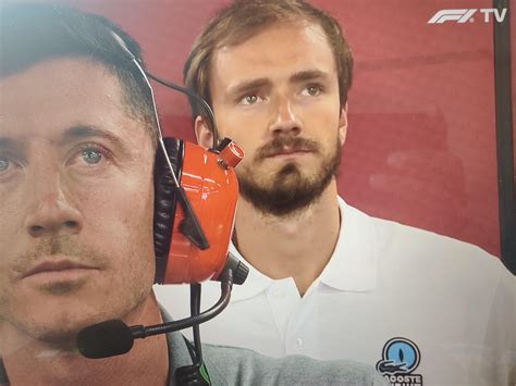 Familiar Face at the F1 Spanish GP Qualifying earlier today : r/tennis