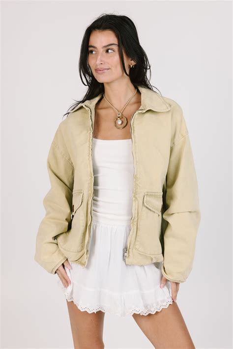 Erica Jacket in Sand