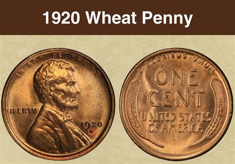 1917 Wheat Penny Coin Value (Errors List, "D", "S" & No Mint Mark Worth ...