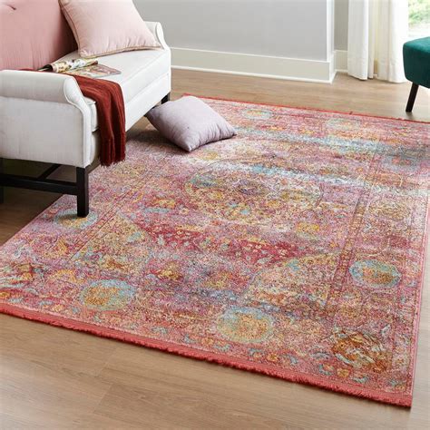 Unique Loom Baracoa Collection Area Rug - Rumba (4' 3" x 6' 1 ...