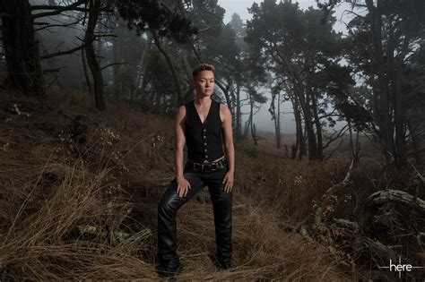 Model and activist Jiz Lee poses for Here, a portrait series of ...