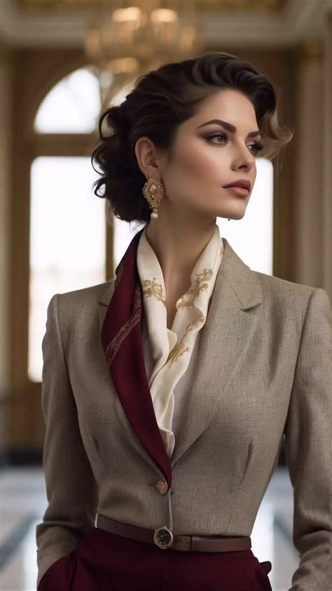 Pin de Kathawut Ruttachat em ชุดน่าสนใจ | Trajes profissionais, Moda feminina, Looks elegantes