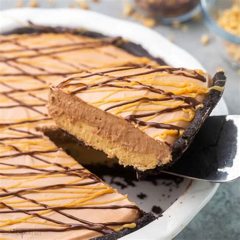 Chocolate Peanut Butter Pie - The Recipe Rebel