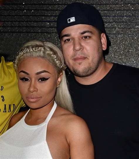 Photo : Blac Chyna, enceinte et son fiancé Rob Kardashian fêtent son ...