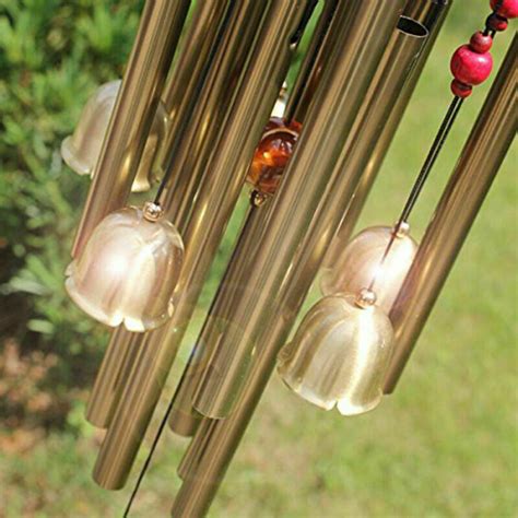 Large Wind Chimes 10 Tube 5 Bells Metal Church Bell Outdoor | Etsy