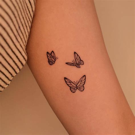 101 Best 3 Butterfly Tattoo Ideas That Will Blow Your Mind!
