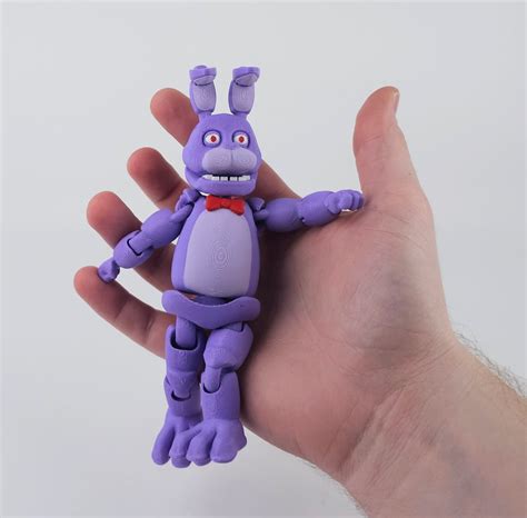 Bonnie - FNAF - Full Color Articulating Action Figure Sensory Toy, Five ...
