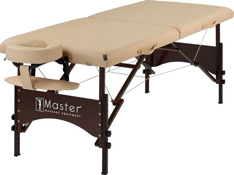 Master Massage Mesa de masaje portátil Argo de 28 pulgadas en crema con ...