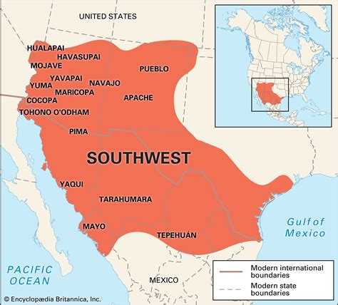 Map of Southwest Asia