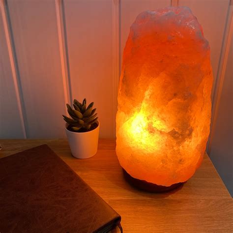 Authentic Himalayan Salt Lamp Large, Himalayan Pink Salt Lamp, Bedroom ...