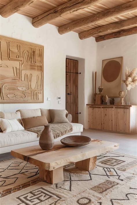 18 Modern Organic Living Rooms: Bring the Outdoors In