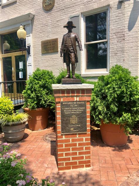 Inauguración de la estatua de Bernardo de Gálvez en Washington D.C ...