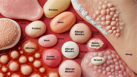 Exploring Skin Blisters Types Causes and Characteristics | Premium AI-generated image