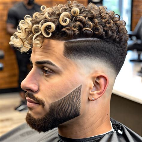 15 Low Taper Fade Curly Hair Styles to Inspire Your Next Look - Burst ...