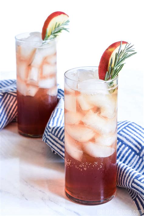 Sparkling Apple Cider Mocktail (Easy Recipe) | Hello Little Home