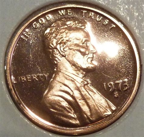 1973- S Gem Proof Cent Memorial Lincoln Cent (180) - For Sale, Buy Now ...