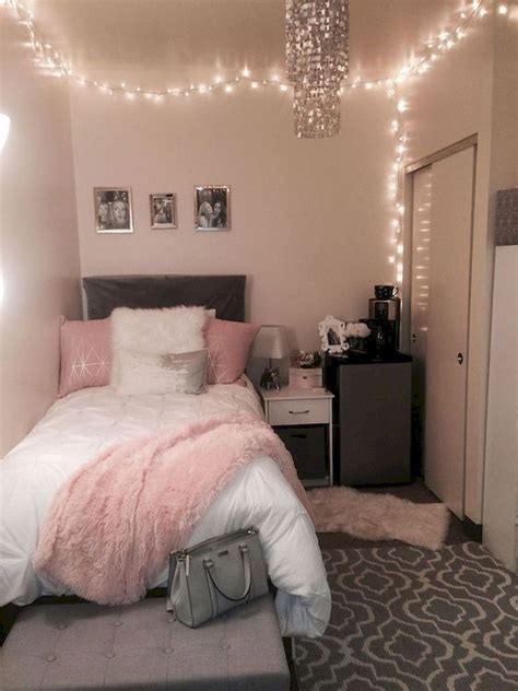 40 Cute Small Bedroom Design and Decor Ideas for Teenage Girl | Room ...