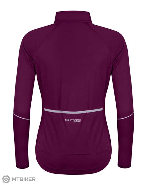 FORCE Arrow women's jacket, purple - MTBIKER.shop