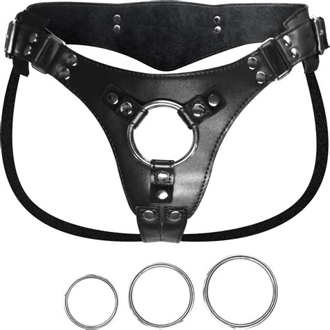 Amazon.com: Adjustable Strap On Dildo Harness for Women and Men ...