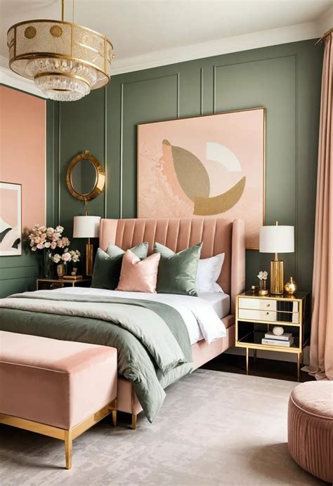 30 Chic Sage Green and Blush Bedroom Ideas