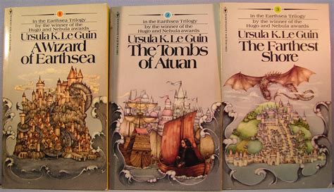 The Earthsea Trilogy [3-Volume Box Set] by Ursula K. Le Guin: Near Fine ...