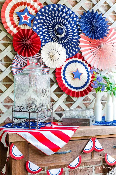 Celebrate Independence 4th of july decor Day with These Fun Party Ideas