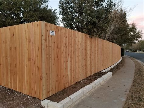 Wood Privacy Fence Installation • Austin & Surrounding • Sierra Fence