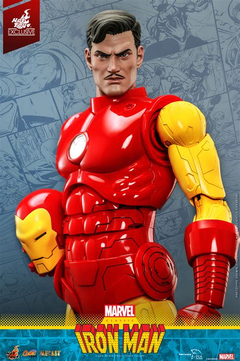 Marvel Comics - Classic Iron Man Figure by Hot Toys - The Toyark - News