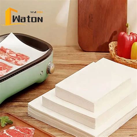 Hot Sale Natural Cooking Paper Silicone Coated Parchment Baking Paper ...