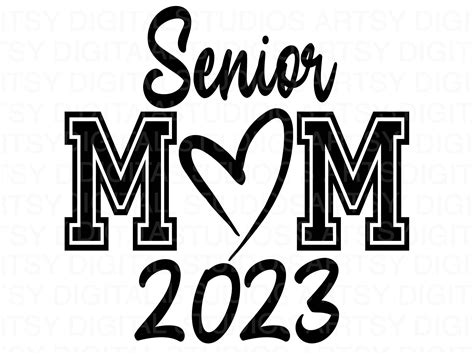 Senior Mom 2023 Svg Class of 2023 Svg Senior Svg Senior Mom - Etsy Denmark