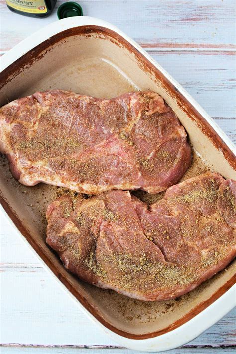 Baked Pork Steaks Recipe