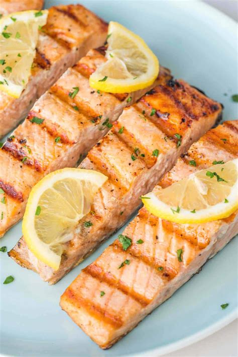 Grilled Salmon Fillet Recipe