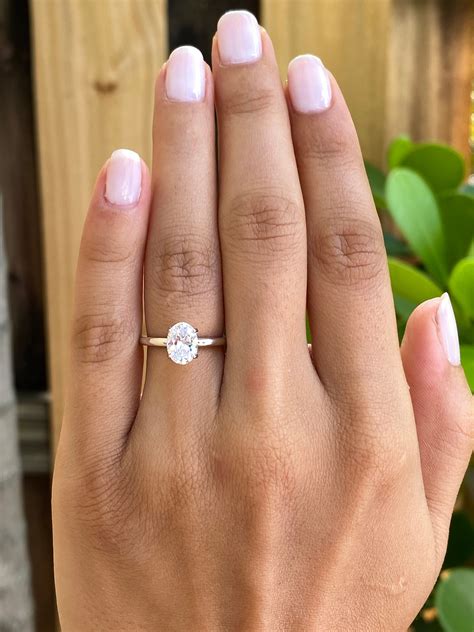 Low Set Oval Engagement Rings at Charles Bolden blog