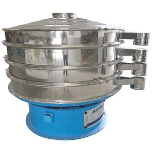 [Hot Item] Double Deck 1000mm Sesame Food Industry Automatic Circle Rotary Vibrating Sifter Shaker Machine