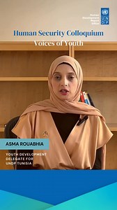 Asma reminds us that youth should be seen as key stakeholders, not just beneficiaries, in shaping the future of #DigitalTransformation. 🌐 How can young people become champions of change in this unprecedented wave of progress? Share your thoughts below! #HumanSecurity | Human Development Report