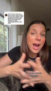 72K views · 1.6K reactions | leaving the workforce won’t ruin your life. Being a working mom is not going to negatively impact your child. ##workingmom##sahmlife##wfhmom##momlife##millennialmom | Paige Connell | Facebook