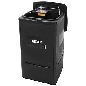 [Hot Item] Usine de mangeoire à poissons de Big Pond ventes directes ferme de poissons automobiles 40 kg 80 kg 120 kg 180 kg avec chargeur automatique de poisson, sélection multiple