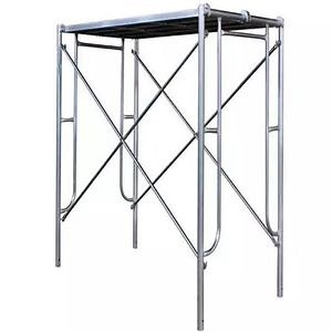 [Hot Item] Steel Mobile Platform Ladder Lock Pin H Frame Scaffoldings for Construction
