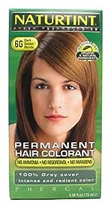 Permanent Hair Color - 6G, Dark Golden Blonde, 5.45 oz (2 pack)