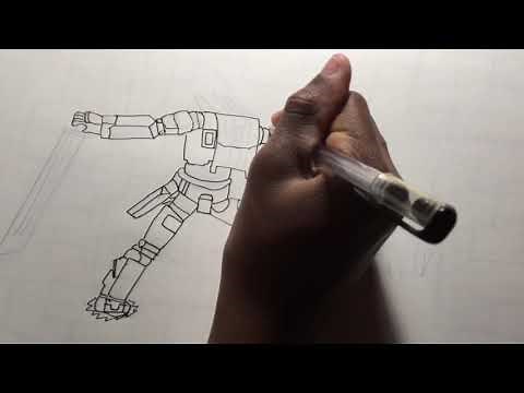 How to draw Titanfall Titan