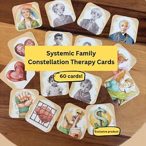 Systemic Family Constellation Card Set – Systemic Therapy Tools for Healing Sessions - Etsy